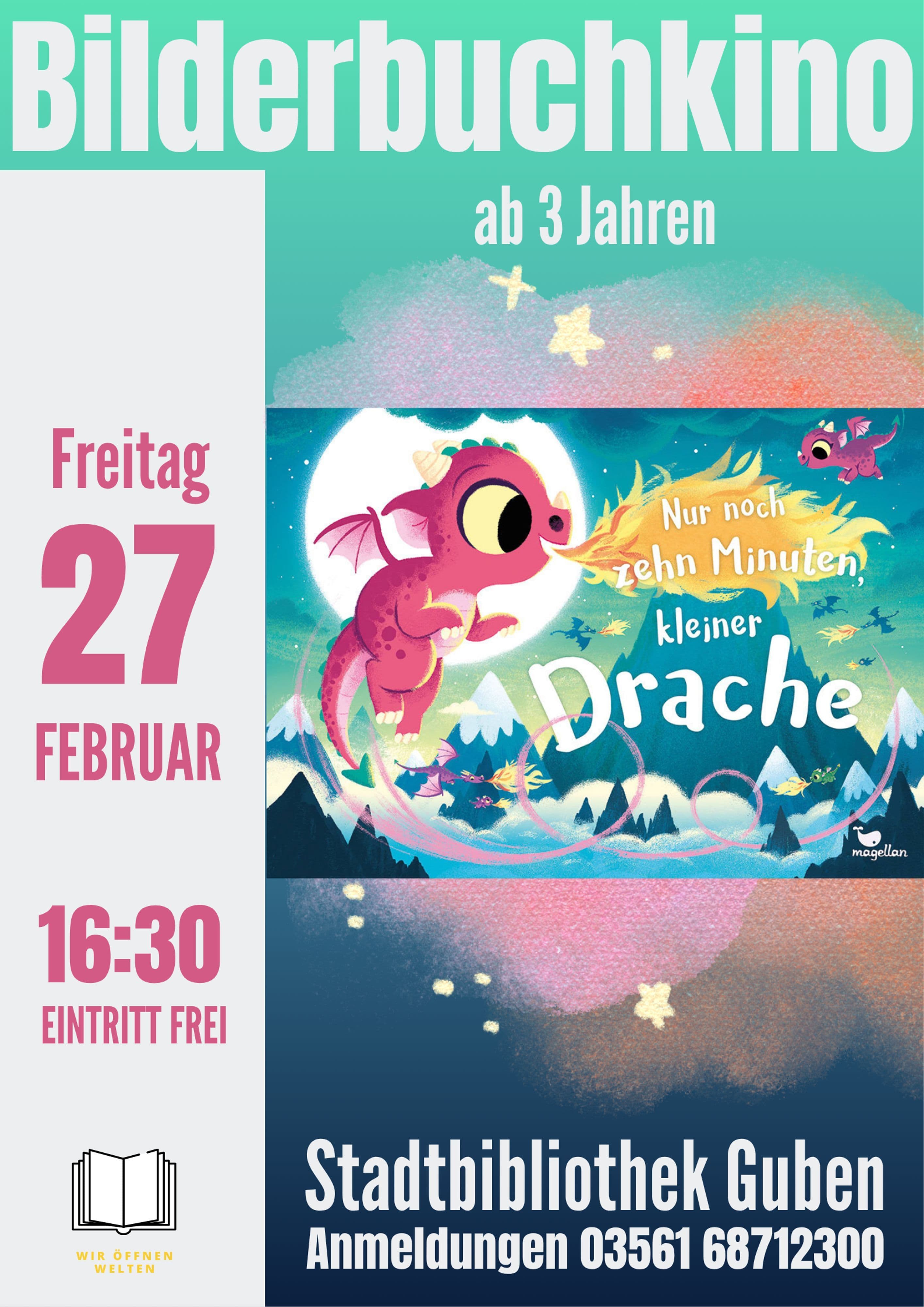 Abenteuer mit Blitz und Funkel im Bilderbuchkino