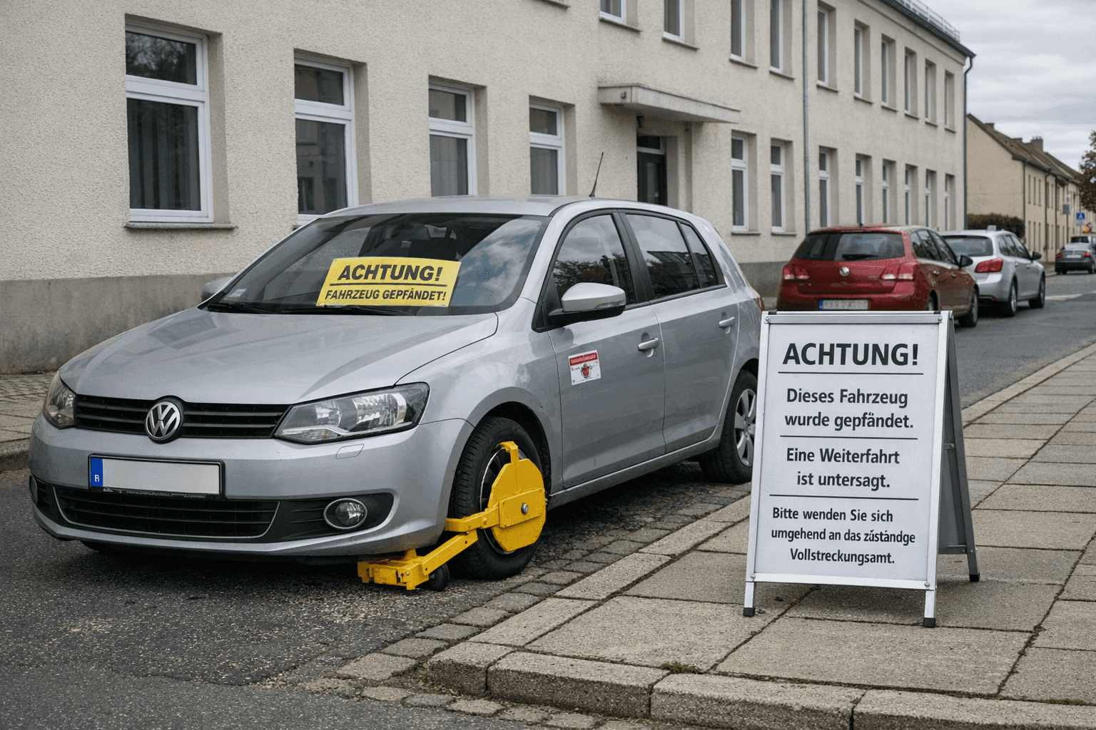 Guben setzt auf Parkkralle gegen Schulden