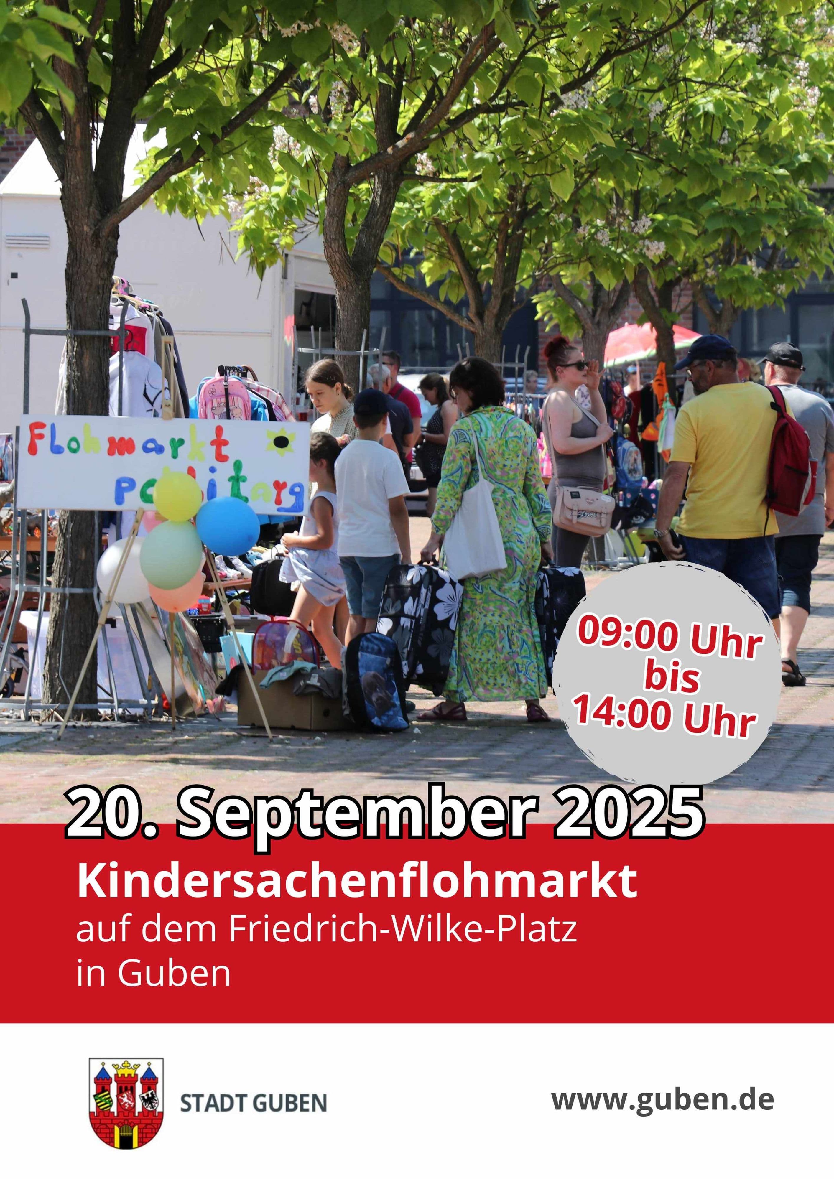 Kindersachenflohmarkt am 20. September in Guben