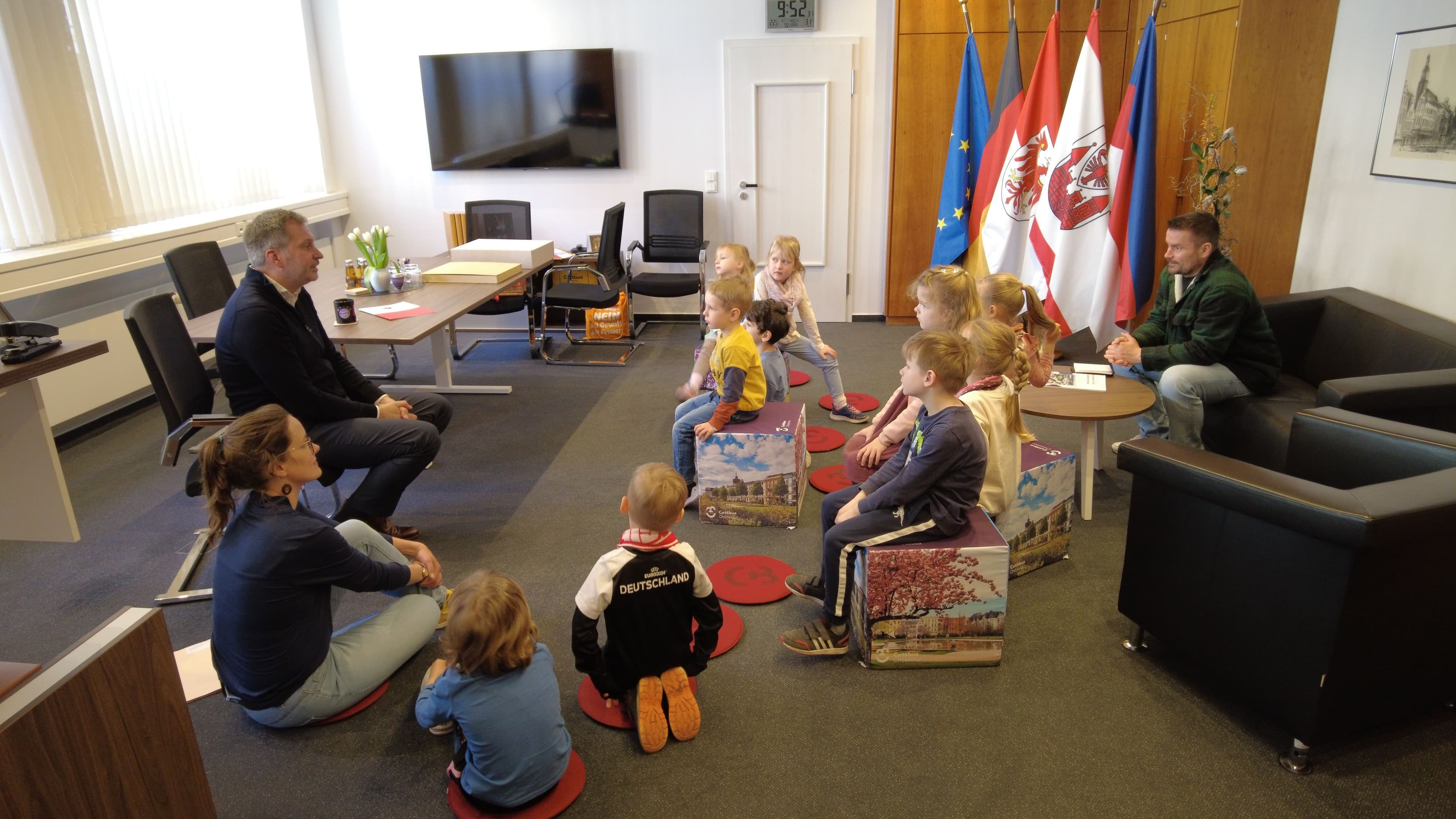 Kleine Entdecker im Rathaus