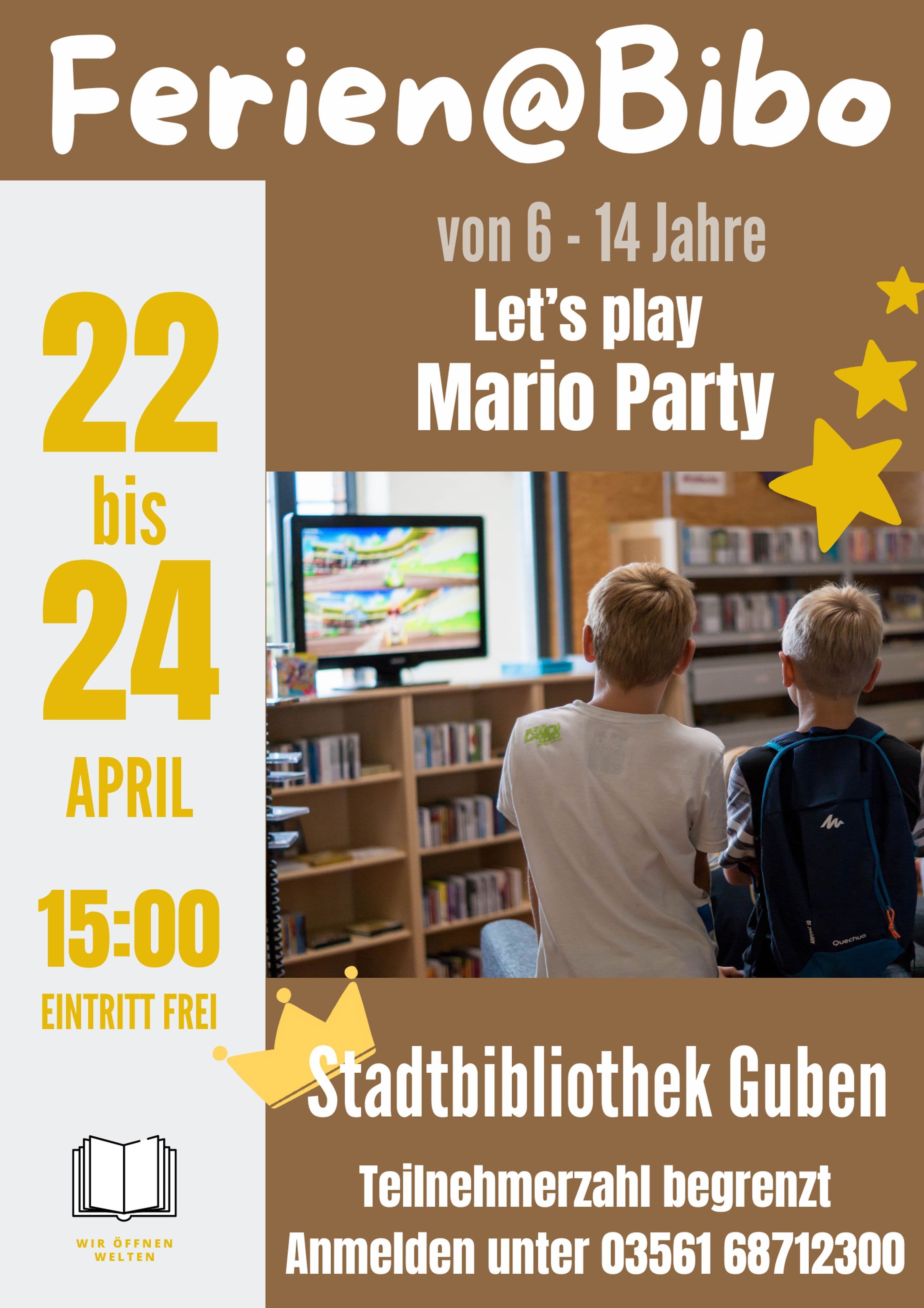Mario Party in Guben: Sei dabei!