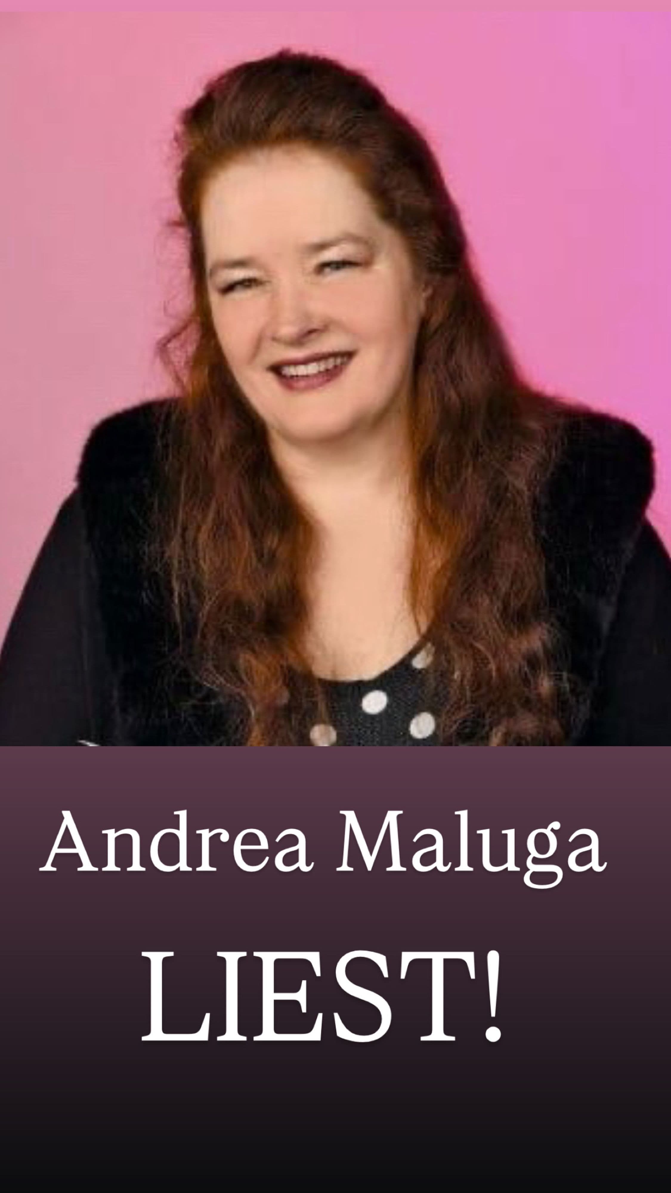 Spannung und Musik in Calau: Andrea Maluga liest