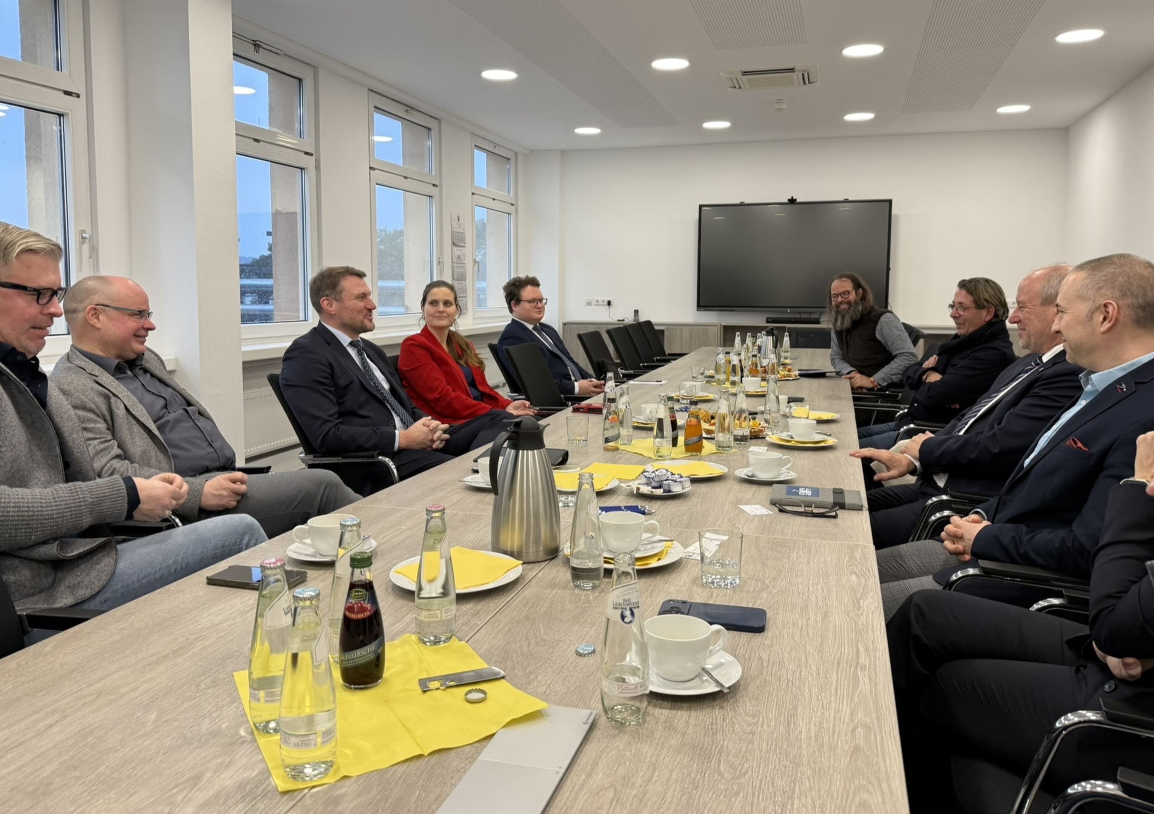 Wirtschaftsminister Keller besucht Guben