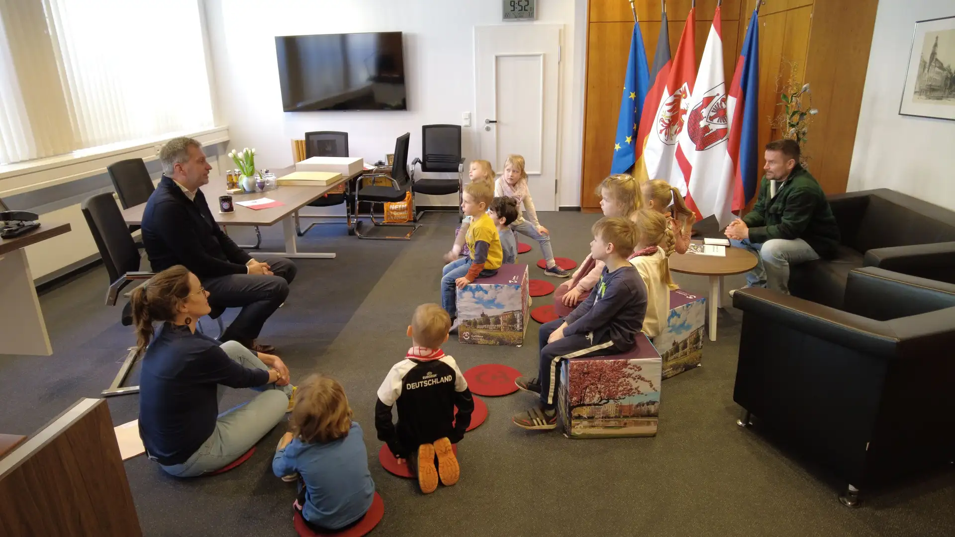 Kleine Entdecker im Rathaus