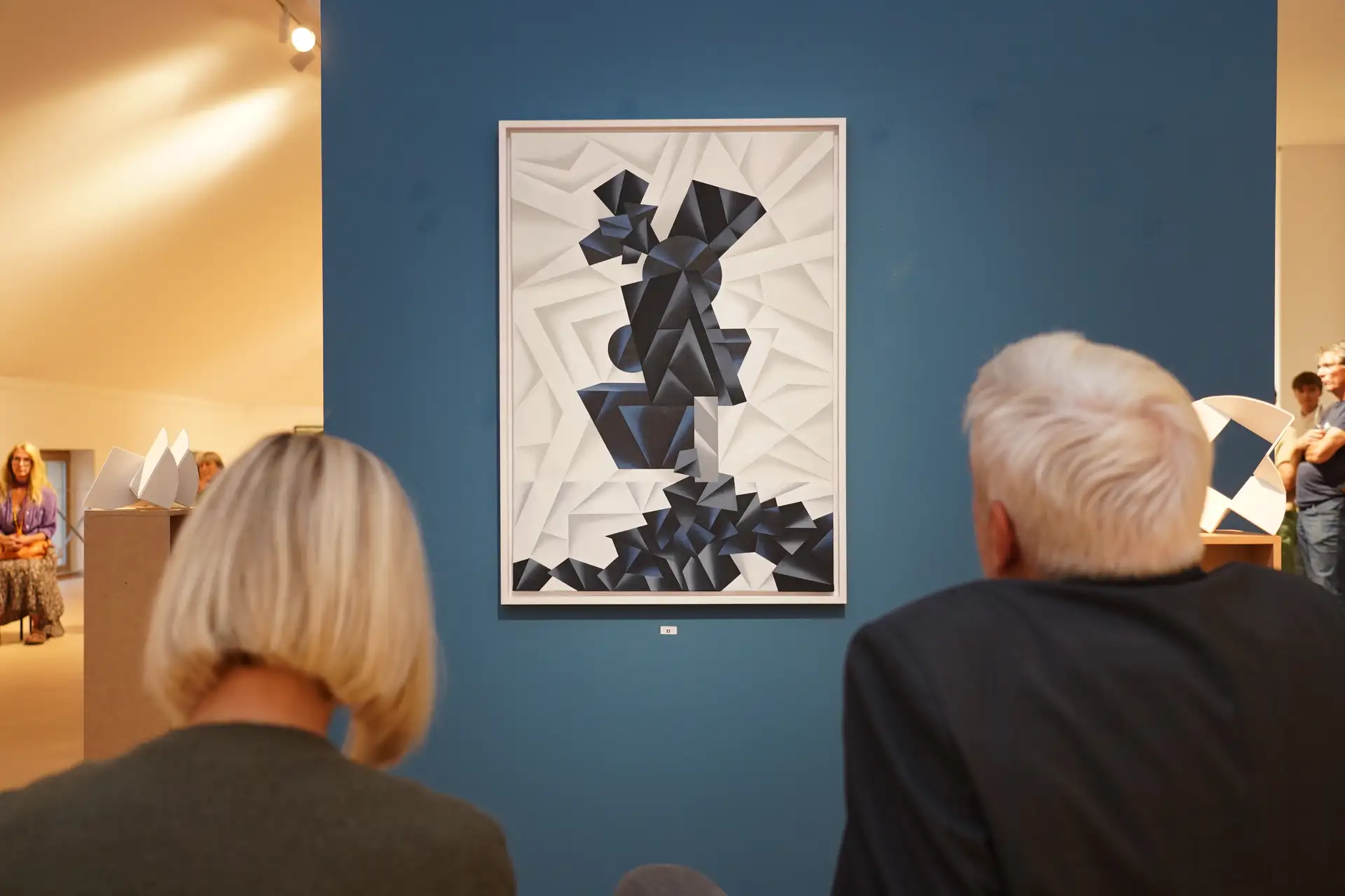 „formalästhetisch“ in der Stadtgalerie im Schützenhaus: Arbeiten von Christoph Mertens und Max Stiller