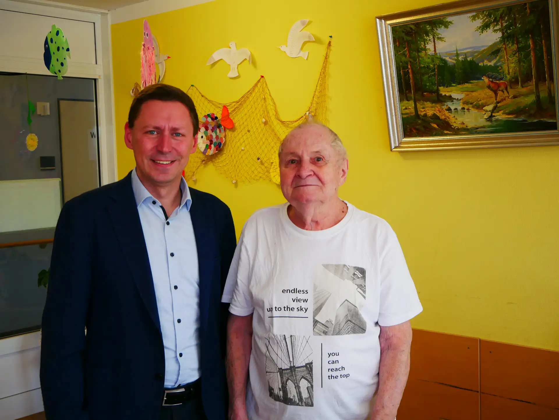 Geburtstag von Siegfried Krams.