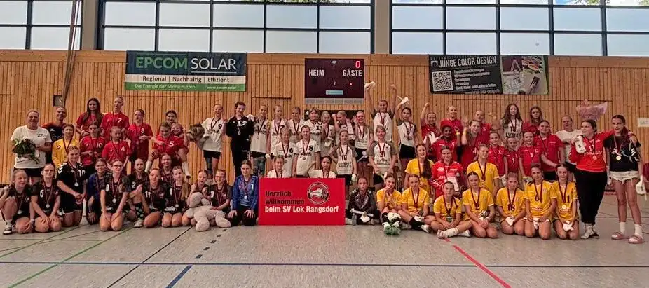 27. Rangsdorfer Handballwoche: Sport, Tore und Turnier-Engagement