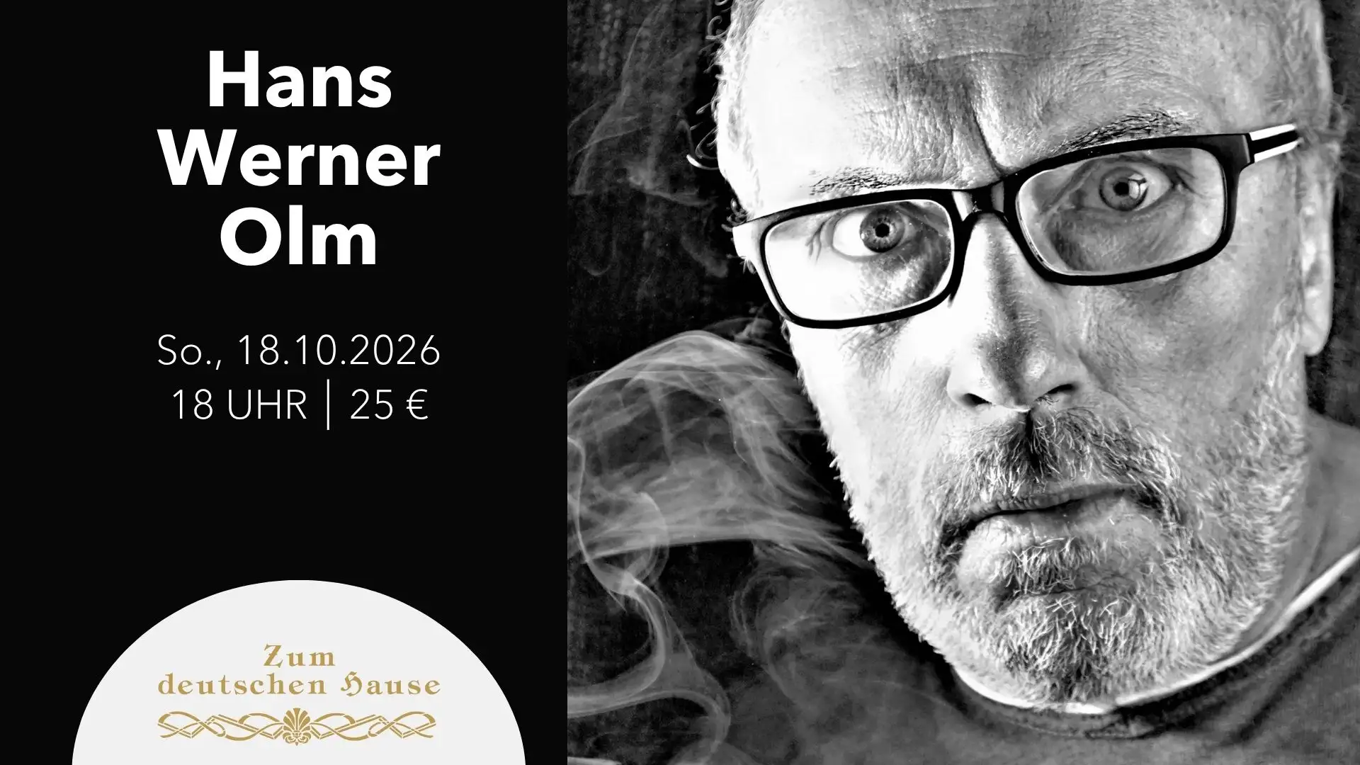 Hans Werner Olm in Beelitz (18. Oktober)
