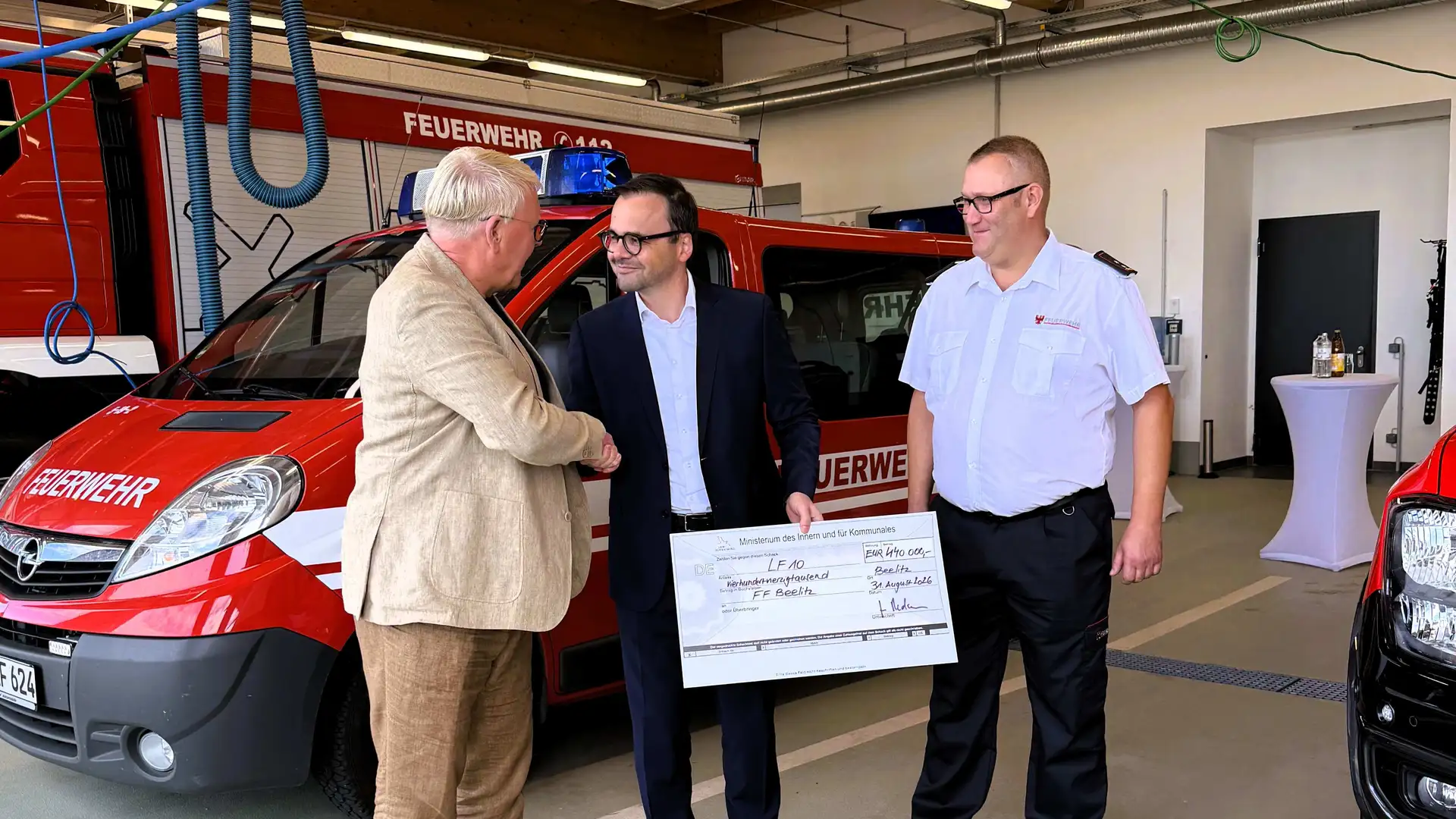 440.000-Euro-Förderbescheid für Löschgruppenfahrzeug in Zauchwitz