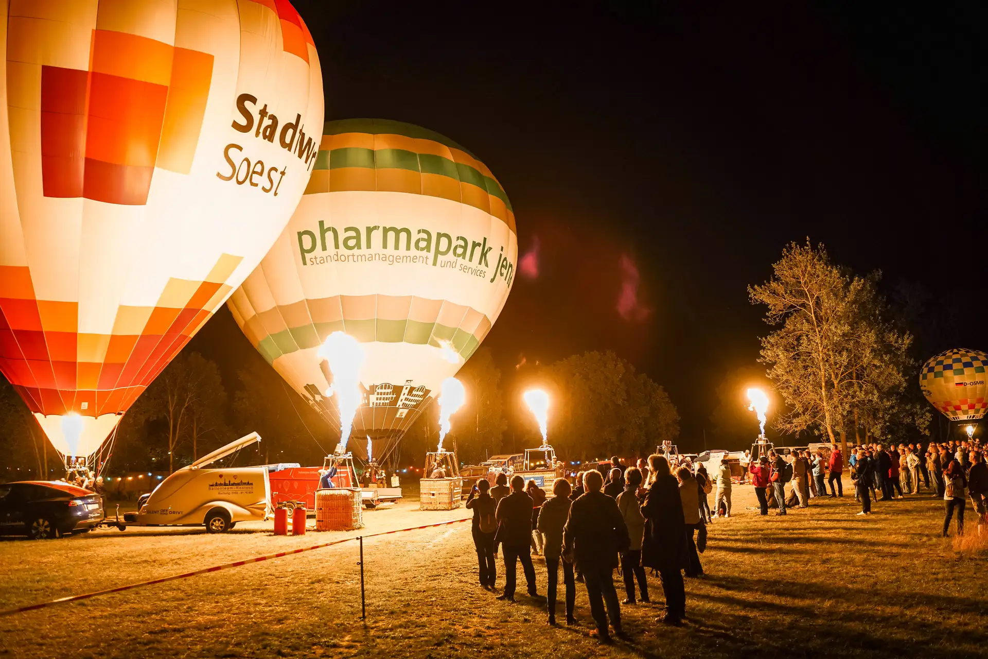 Perleberger Ballonfestival am vergangenen Wochenende.