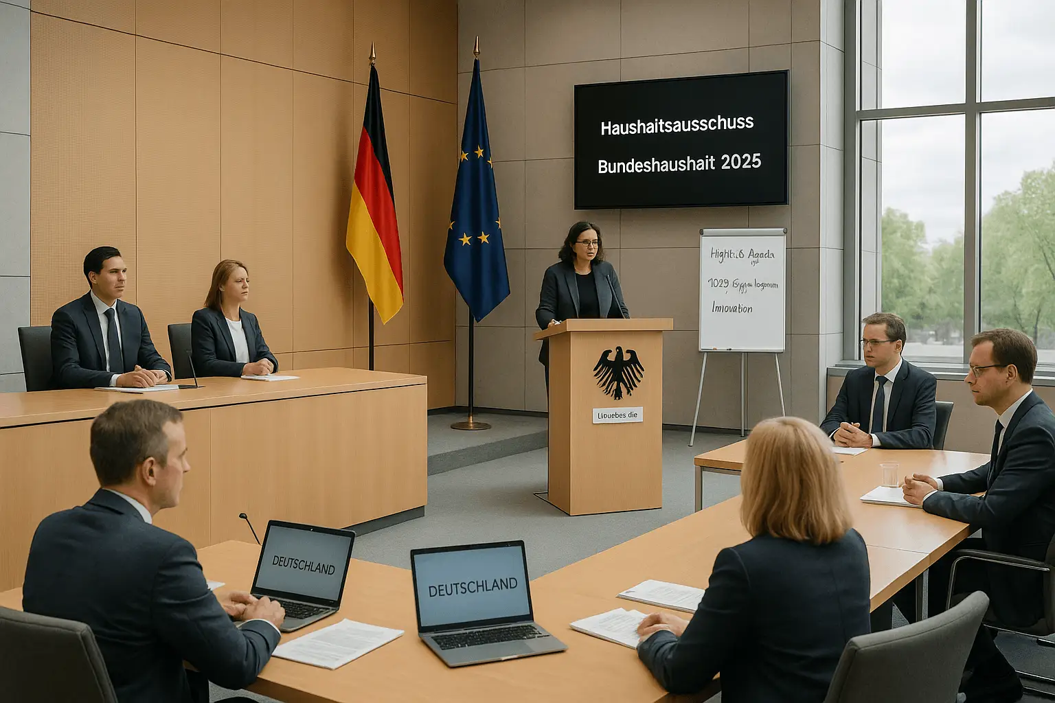 Fiktives KI-Symbolbild