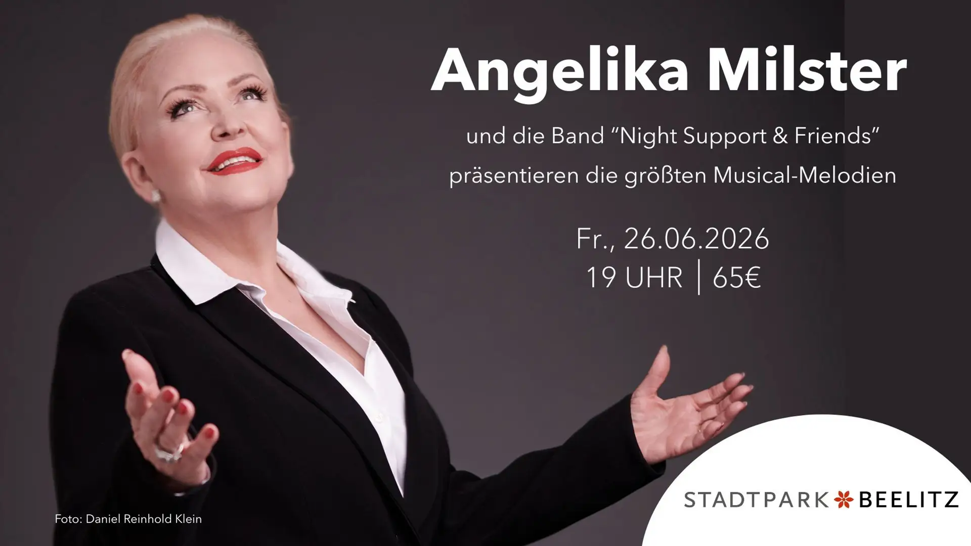 Angelika Milster live in Beelitz!