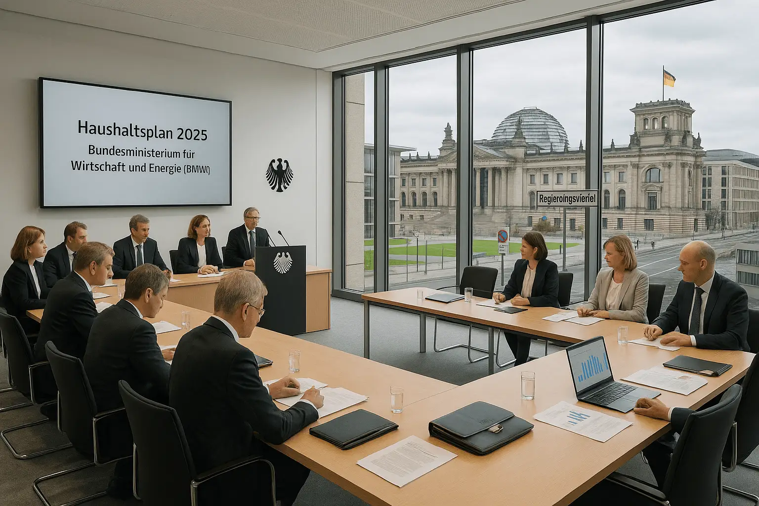 Fiktives KI-Symbolbild