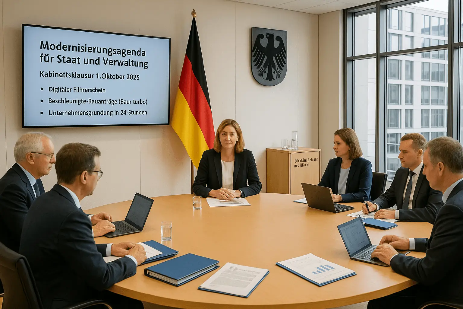 Fiktives KI-Symbolbild