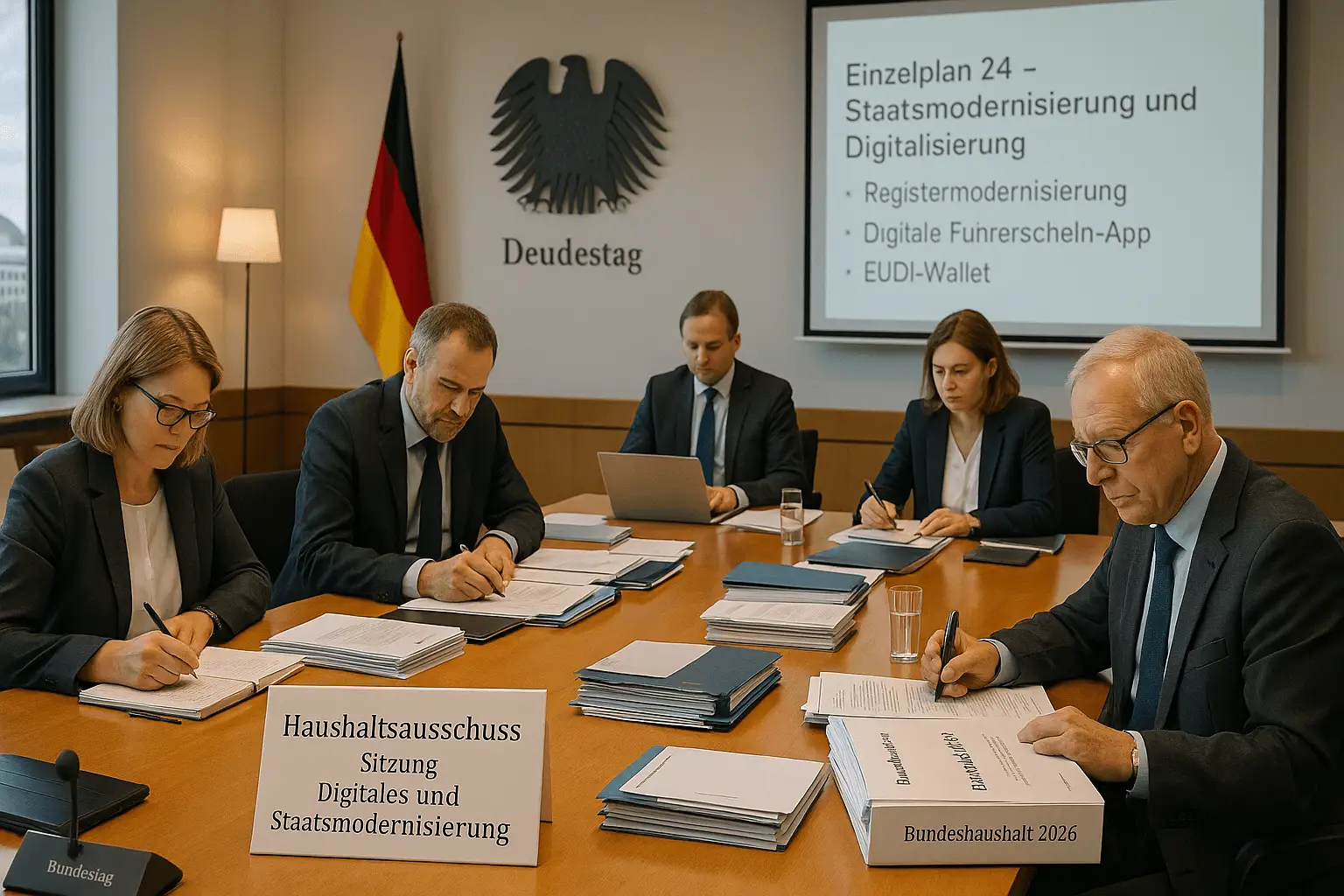Fiktives KI-Symbolbild