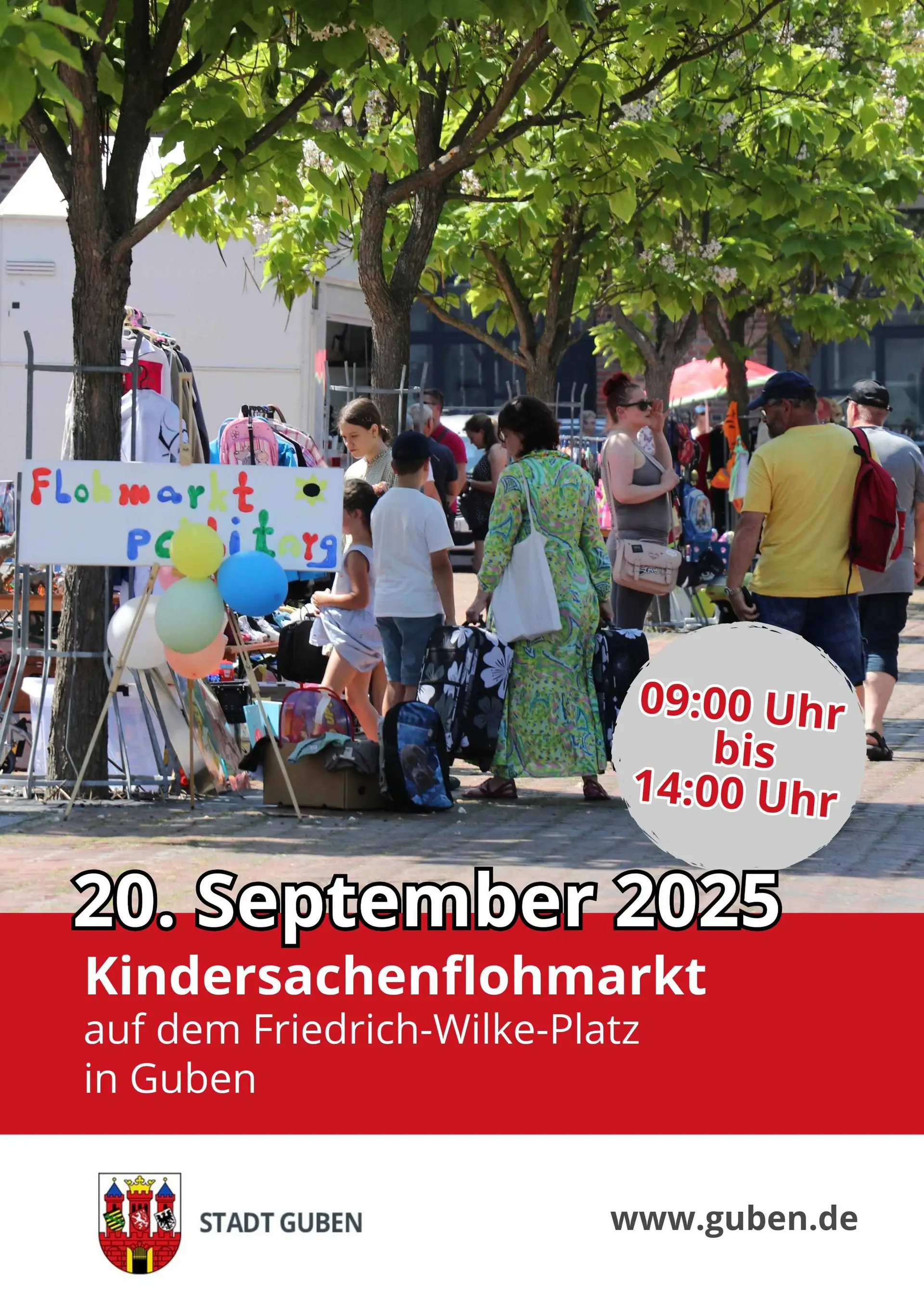 Kindersachenflohmarkt am 20. September in Guben
