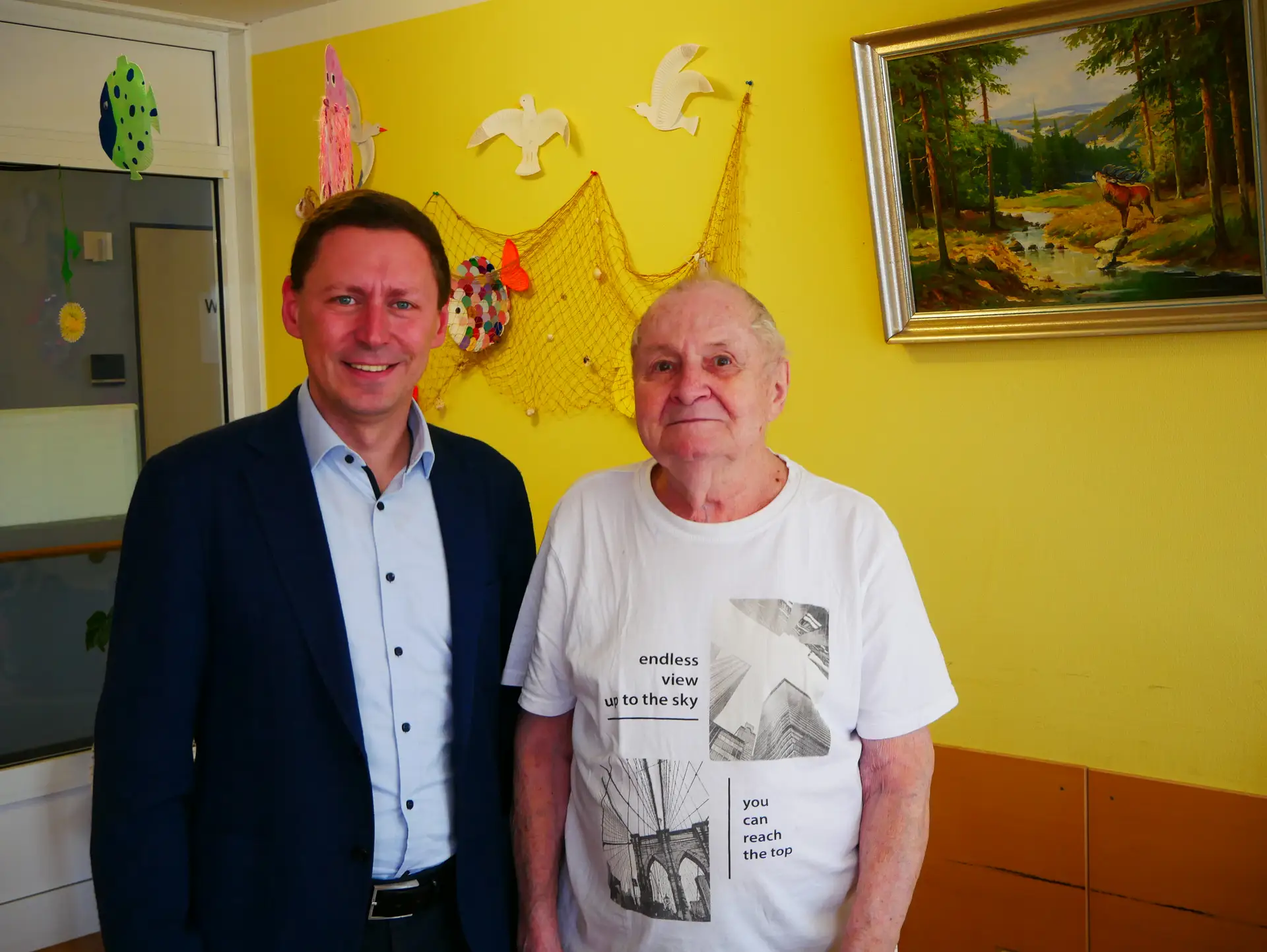 Geburtstag von Siegfried Krams.