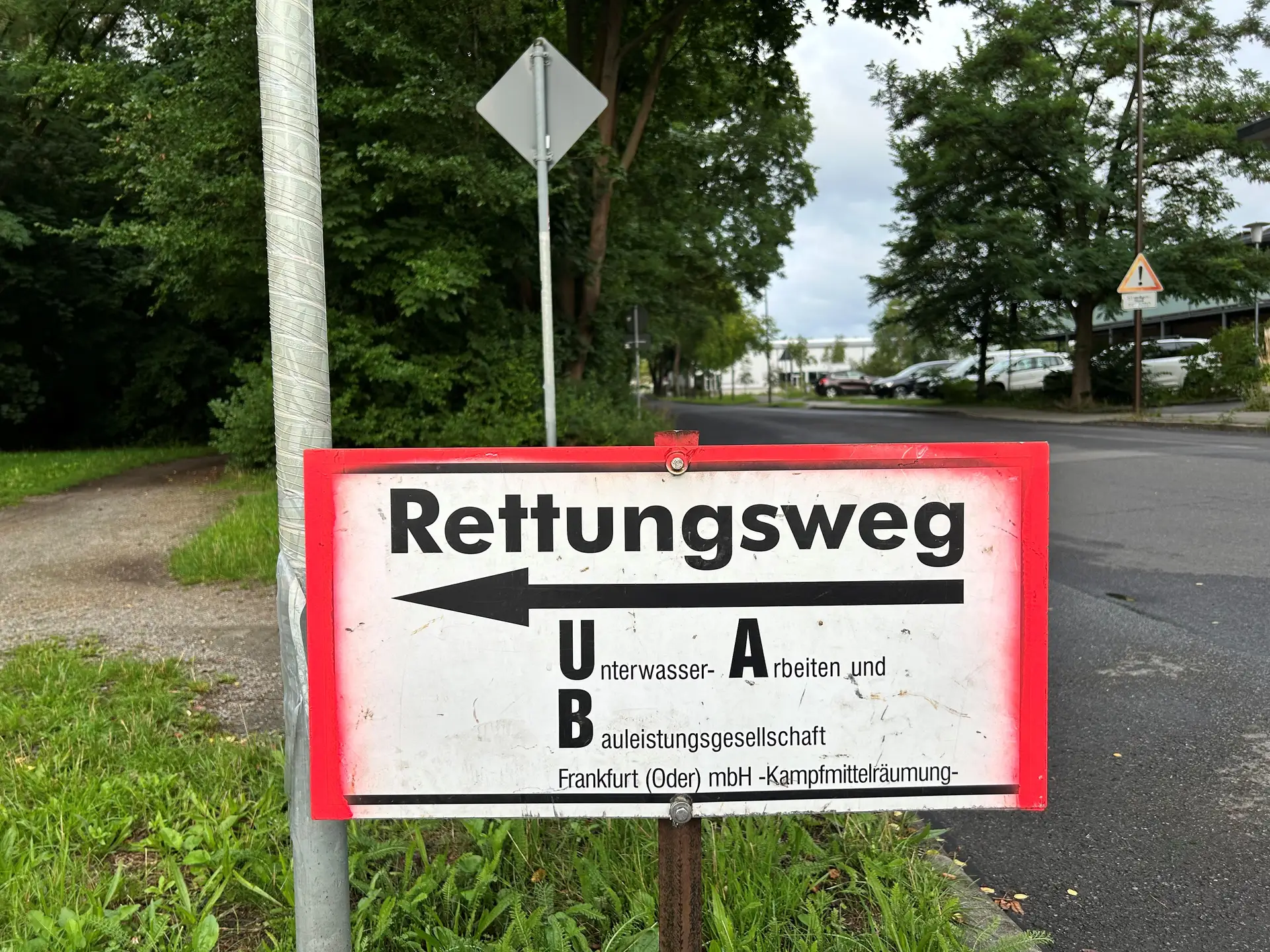 Umfangreiche Sperrung in den Madlower Schluchten nach Beginn von Sondierungsarbeiten zu Kampfmitteln