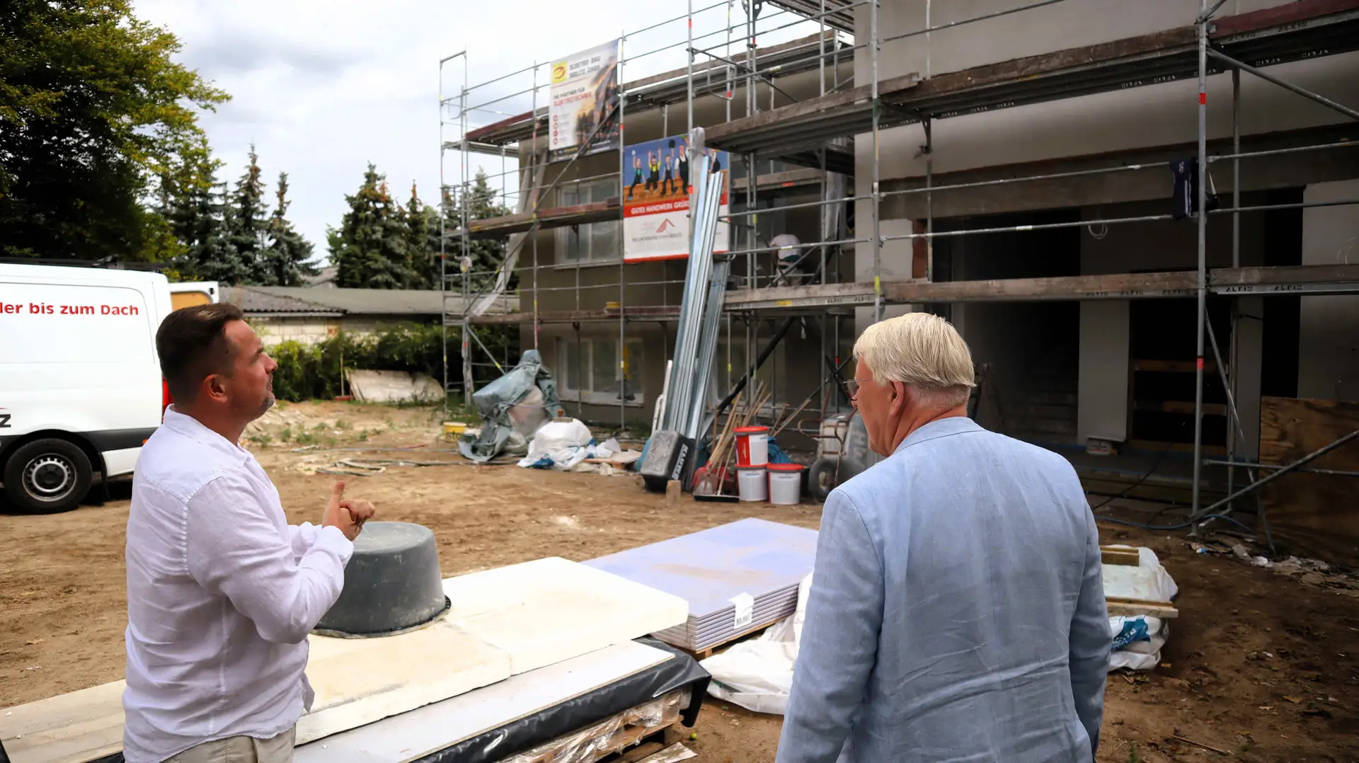 Neue Praxisräume am Beelitzer Ärztehaus im Baufortschritt