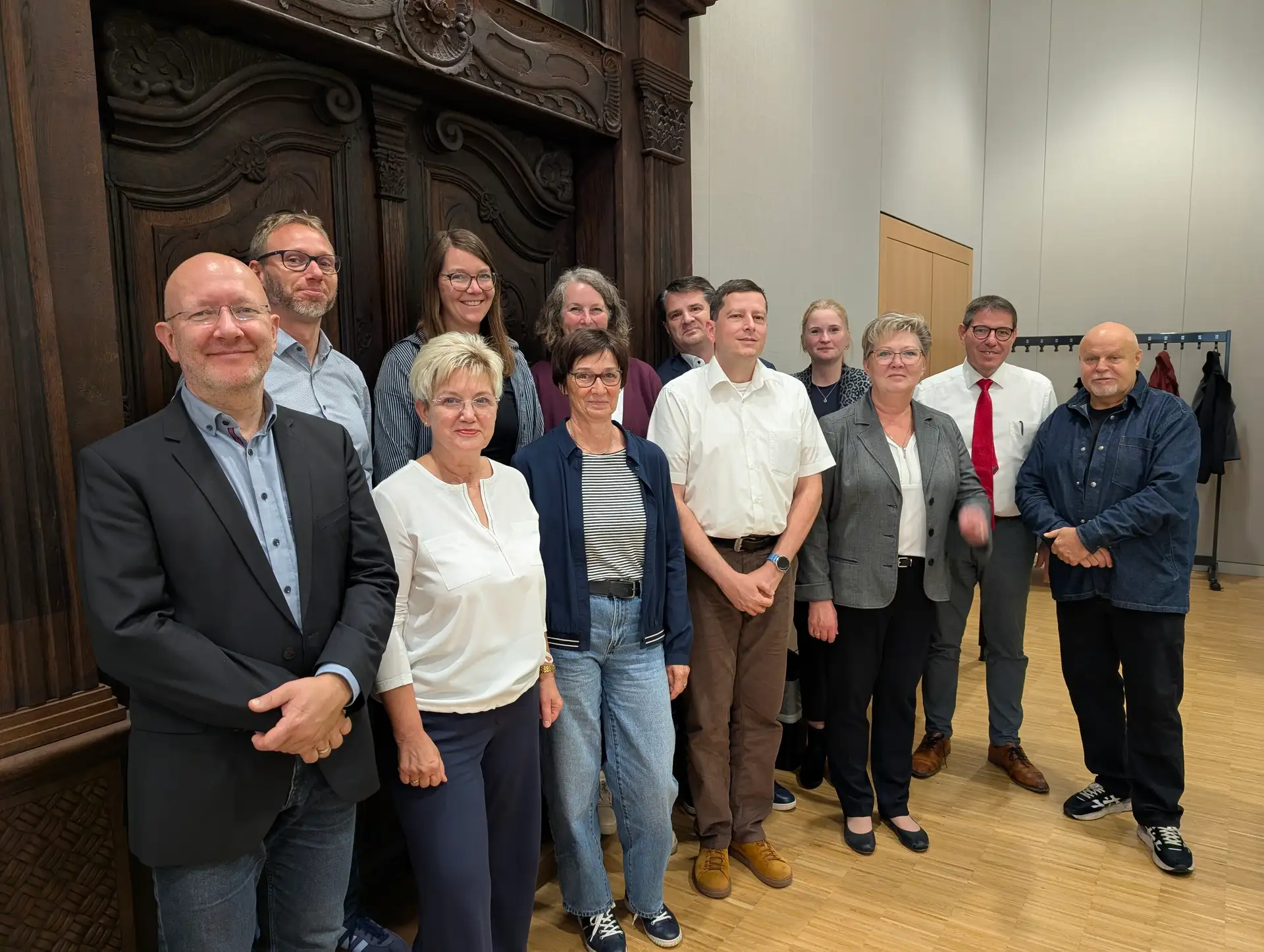 Foto eines Netzwerktreffens zur Fachkräftesicherung in Bernau.